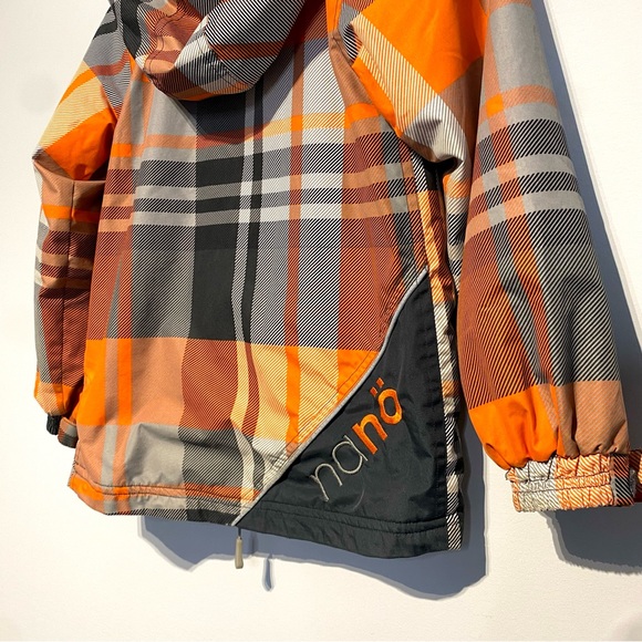 Nanö Hooded Polar Fleece Lined Kids Jacket / 6X - Picture 9 of 16